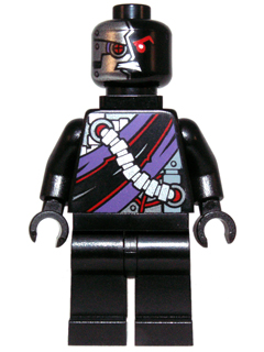 LEGO Minifigure-Nindroid Drone with Neck Bracket-Ninjago-NJO084-Creative Brick Builders
